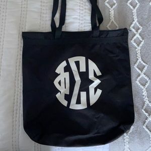 Phi Sigma Sigma tote bag